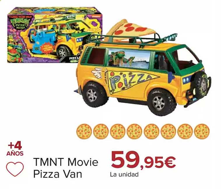 TMNT Movie Pizza Van