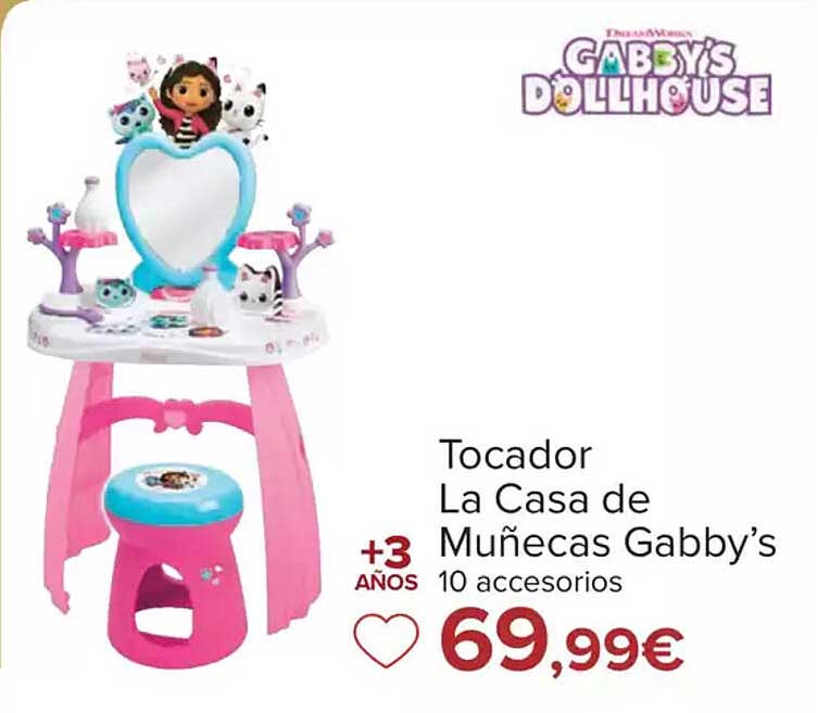 Tocador La Casa de Muñecas Gabby’s