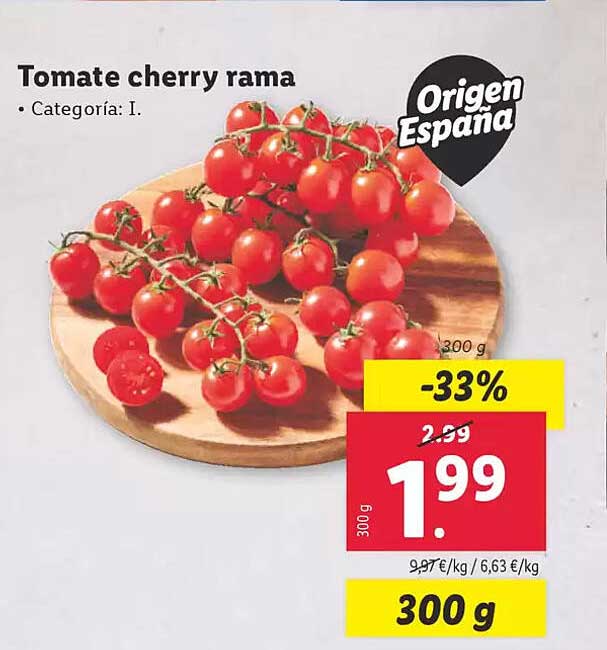 Tomate cherry rama