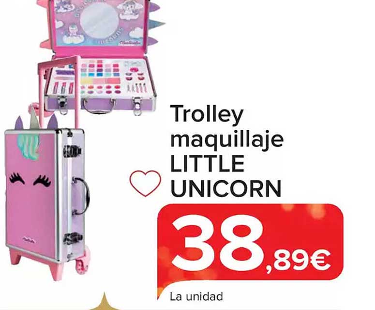 Trolley maquillaje LITTLE UNICORN