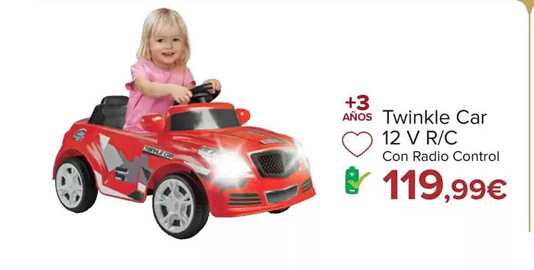 Twinkle Car Con Radio Control