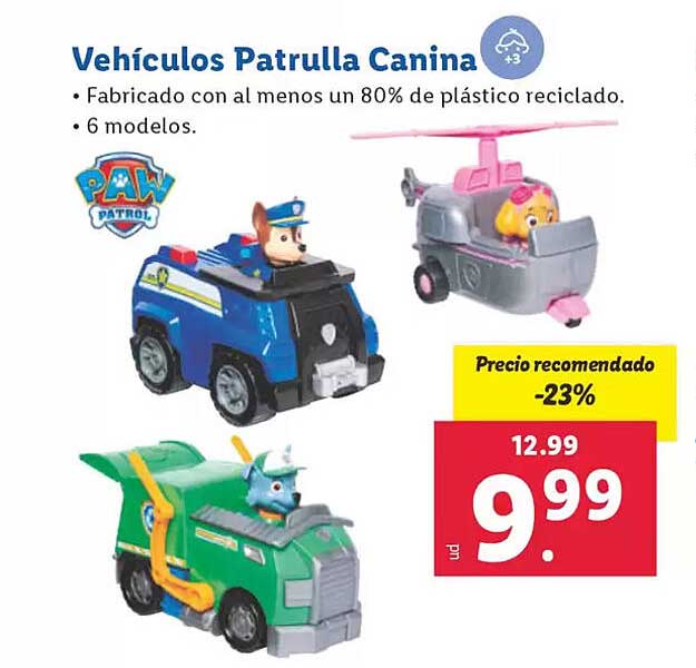 Vehículos Patrulla Canina