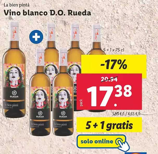 Vino blanco D.O. Rueda