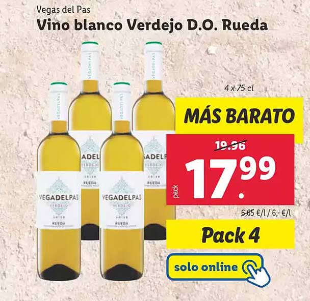 Vino blanco Verdejo D.O. Rueda