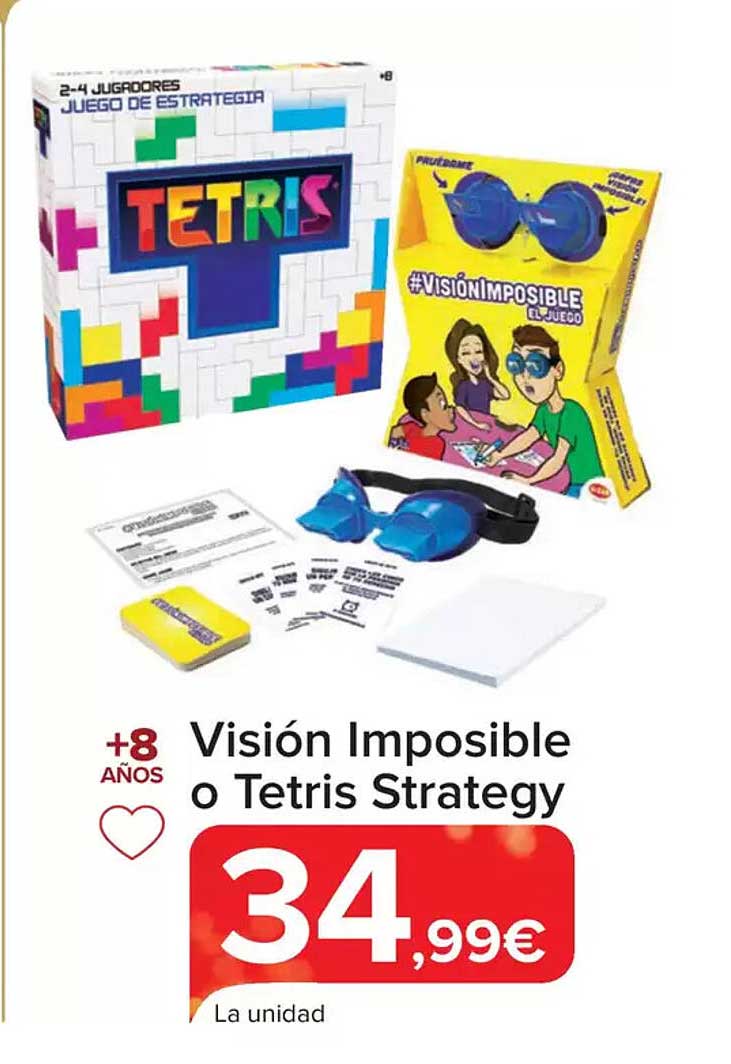 Visión Imposible o Tetris Strategy