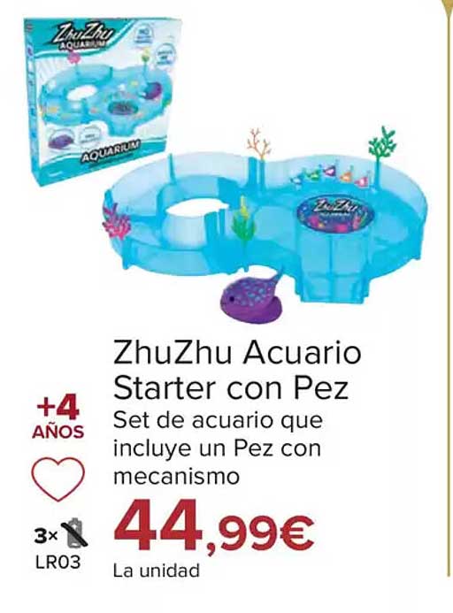 ZhuZhu Acuario Starter con Pez