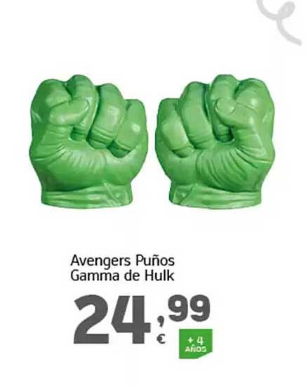 Avengers Puños Gamma de Hulk