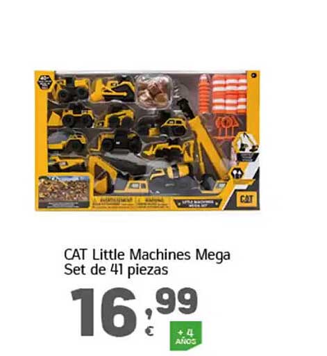 CAT Little Machines Mega Set de 41 piezas