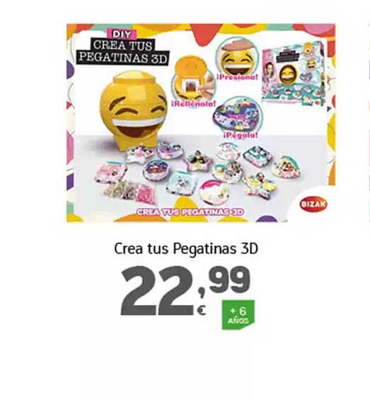 Crea tus Pegatinas 3D