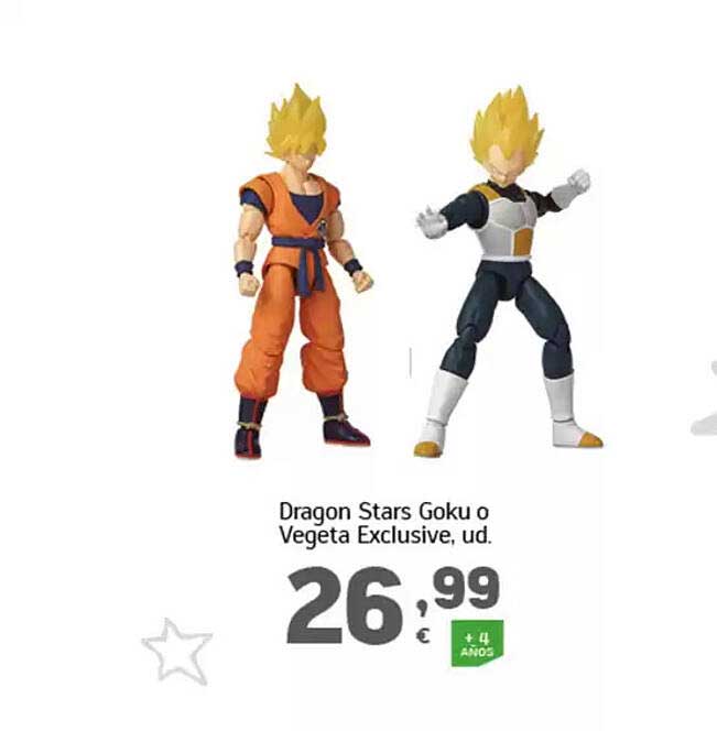 Dragon Stars Goku o Vegeta Exclusive, ud.