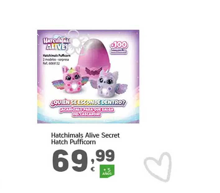 Hatchimals Alive Secret Hatch Pufficorn