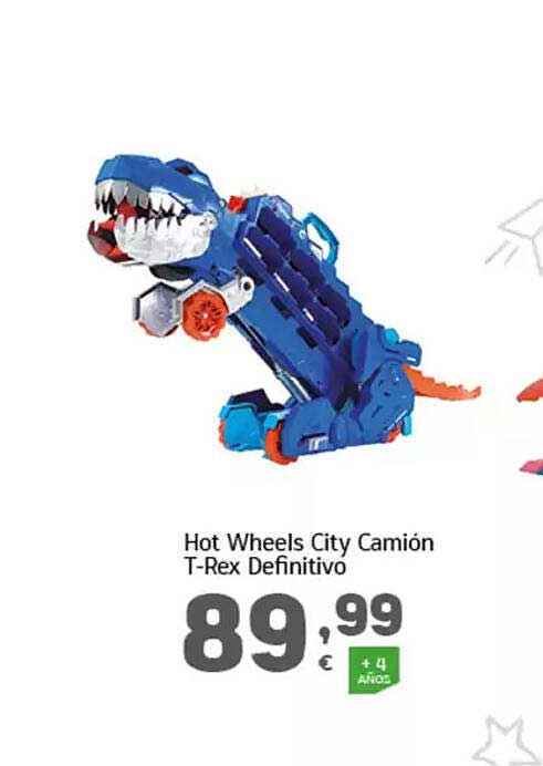 Hot Wheels City Camión T-Rex Definitivo