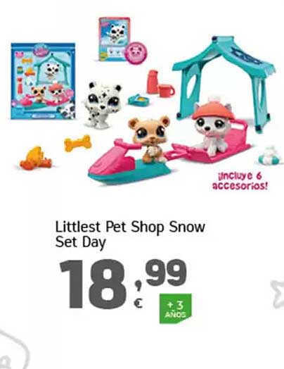 Littlest Pet Shop Snow Set Day