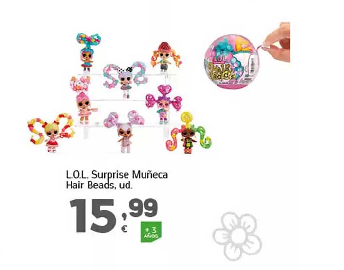 L.O.L. Surprise Muñeca Hair Beads, ud.