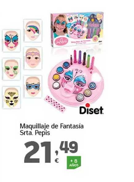 Maquillaje de Fantasía Srta. Pepis