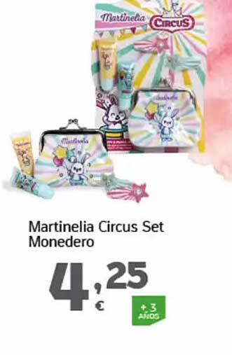 Martinelia Circus Set Monedero