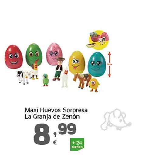 Maxi Huevos Sorpresa La Granja de Zenón