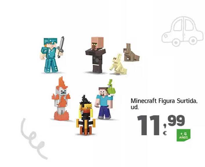 Minecraft Figura Surtida, ud.