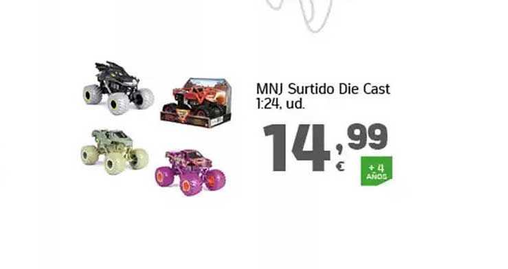 MNJ Surtido Die Cast 1:24, ud.