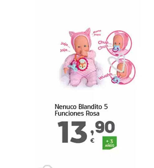 Nenuco Blandito 5 Funciones Rosa