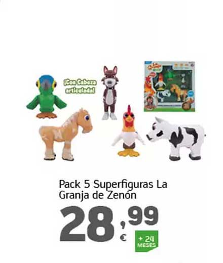 Pack 5 Superfiguras La Granja de Zenón