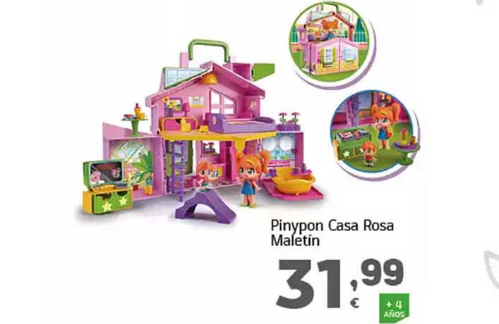 Pinypon Casa Rosa Maletín