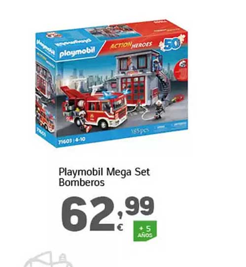 Playmobil Mega Set Bomberos