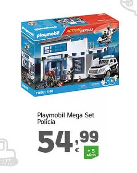 Playmobil Mega Set Policía