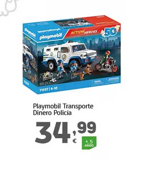 Playmobil Transporte Dinero Policía