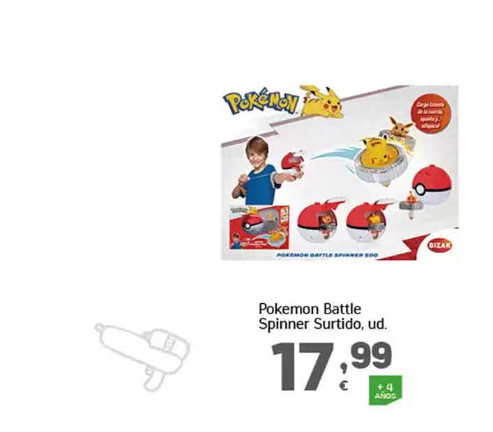 Pokemon Battle Spinner Surtido, ud.