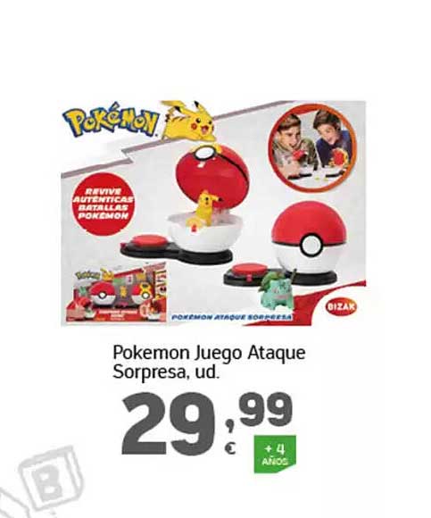 Pokemon Juego Ataque Sorpresa, ud.