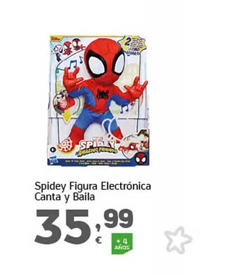 Spidey Figura Electrónica Canta y Baila