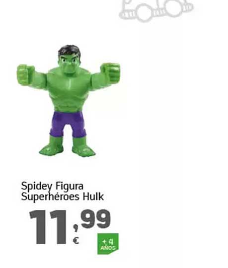 Spidey Figura Superhéroes Hulk