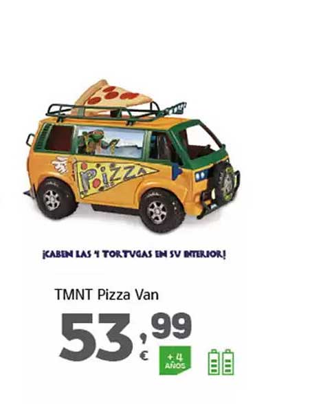 TMNT Pizza Van