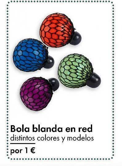 Bola blanda en red