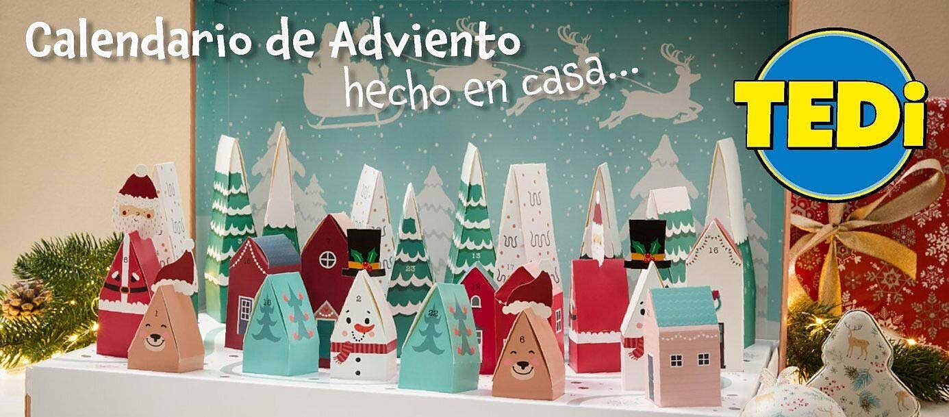 Calendario de Adviento hecho en casa...