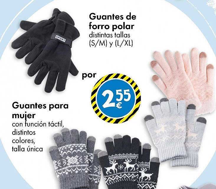 Guantes de forro polar