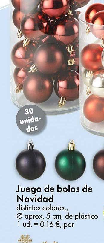 Juego de bolas de Navidad