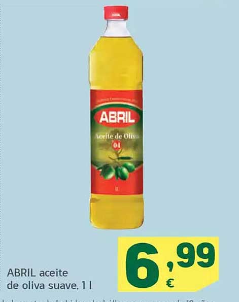 ABRIL aceite de oliva suave, 1 l