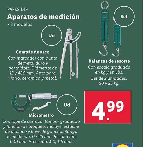 Aparatos de medición