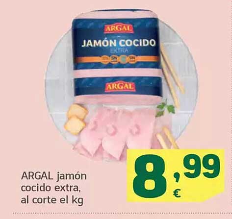 ARGAL jamón cocido extra