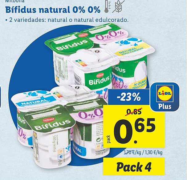 Bifidus natural 0% 0%