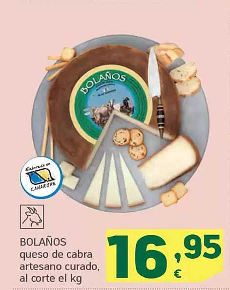 BOLAÑOS queso de cabra artesano curado