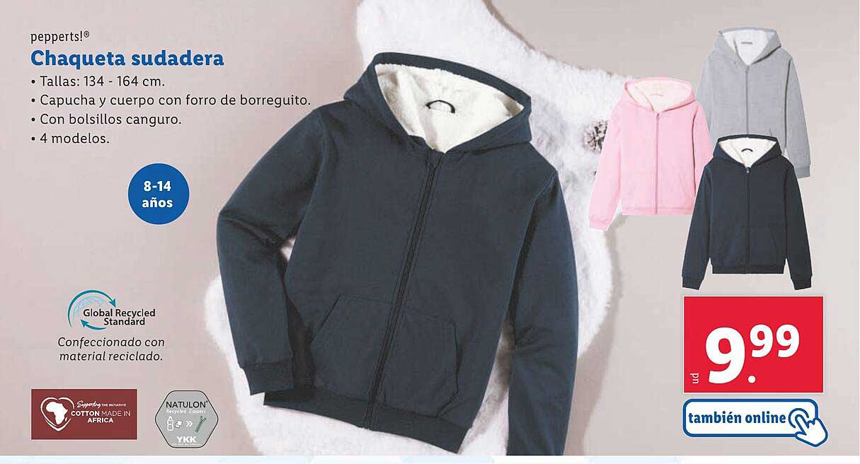 Chaqueta sudadera