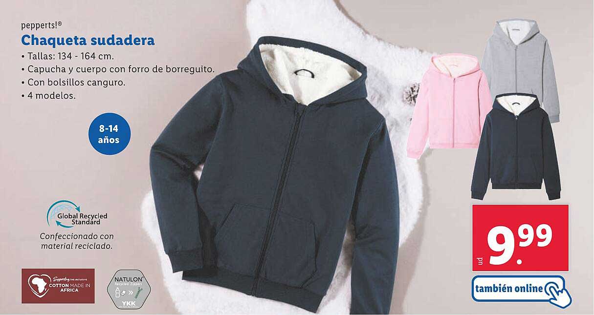 Chaqueta sudadera