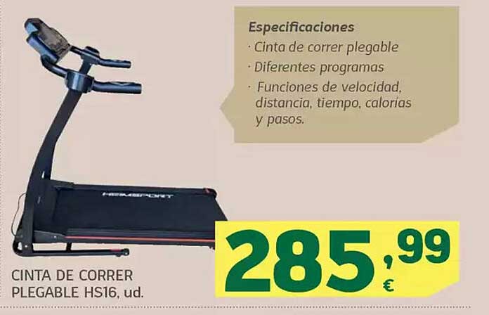 CINTA DE CORRER PLEGABLE HS16