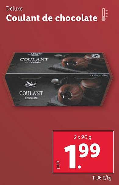 Coulant de chocolate