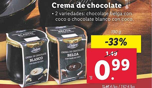 Crema de chocolate