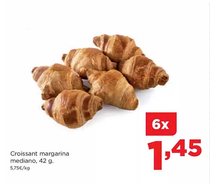 Croissant margarina mediano