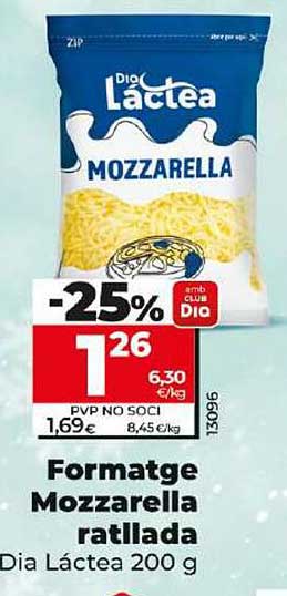 Dio Láctea Mozzarella